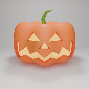 Halloween pumpkin 3D model