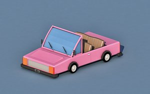 Cartoon Open Car