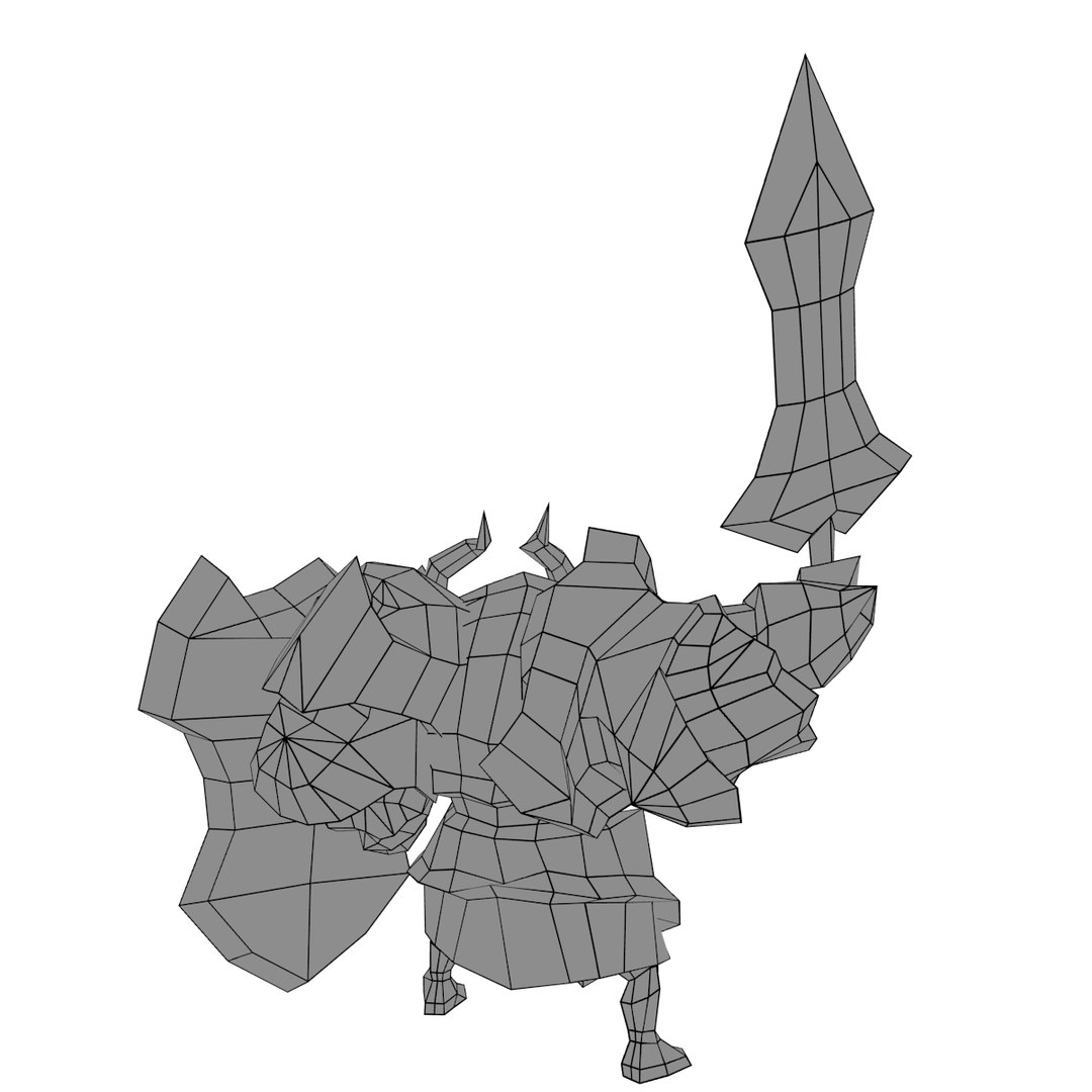 3D knight character model - TurboSquid 1342334