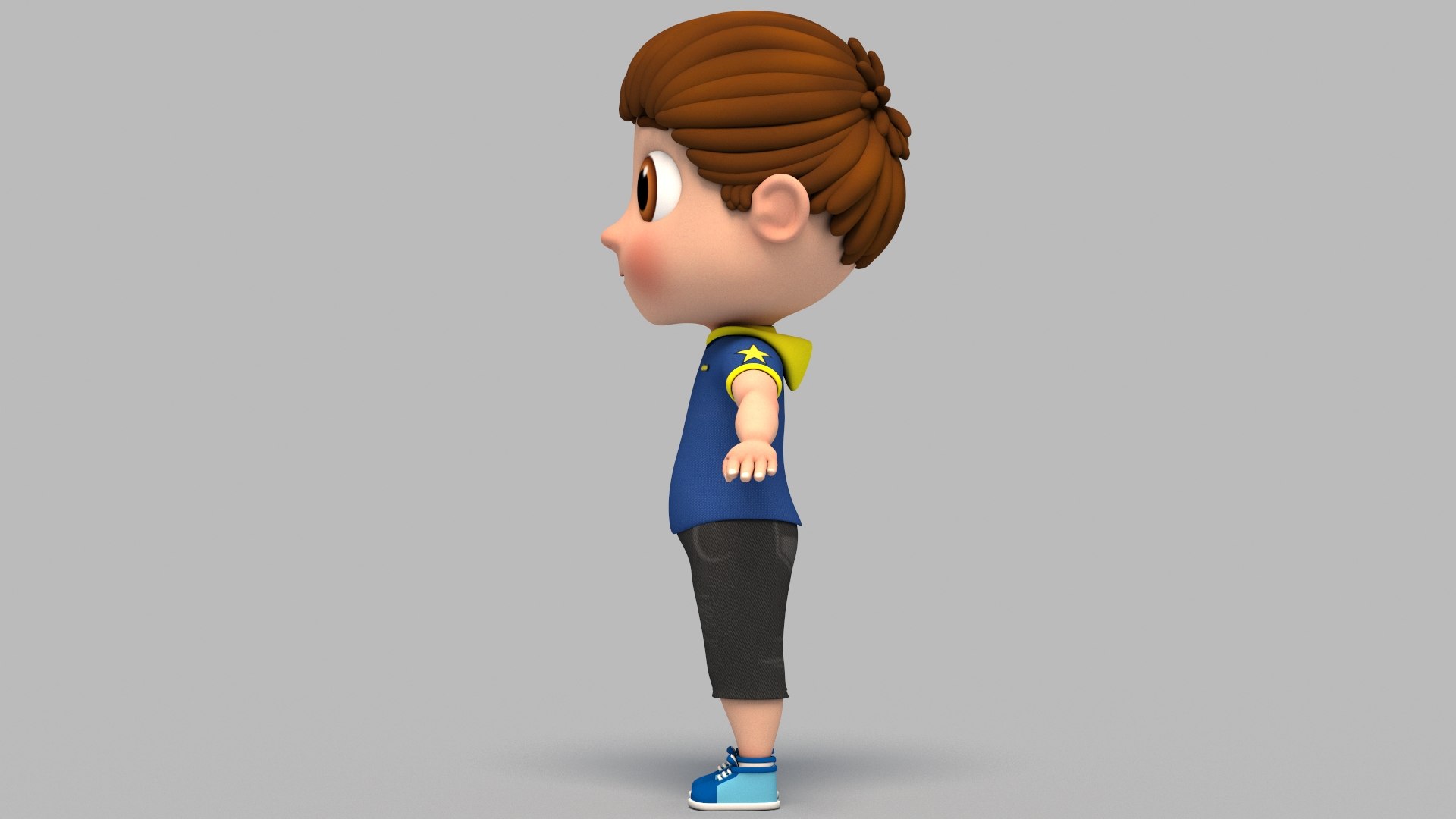 Boy Rigged Character 3D Model - TurboSquid 1616506