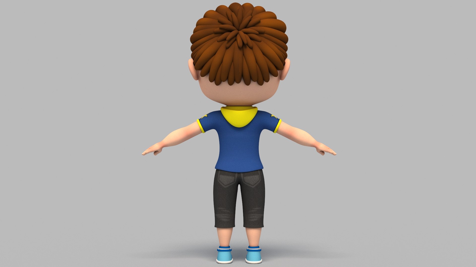 Boy Rigged Character 3D Model - TurboSquid 1616506