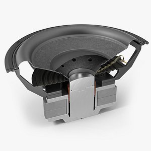 Peerless Subwoofer Cross Section