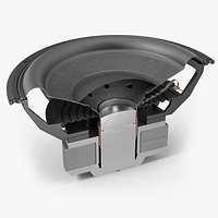 Peerless  Subwoofer Cross Section