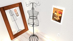 3dsmax vintage hanger