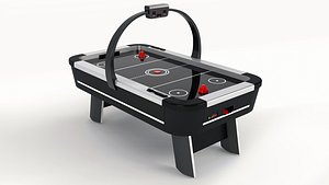 real air hockey table 3D model