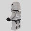 3d darth minifigure star wars model