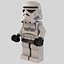 3d darth minifigure star wars model