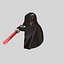 3d darth minifigure star wars model