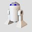 3d darth minifigure star wars model