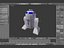 3d darth minifigure star wars model