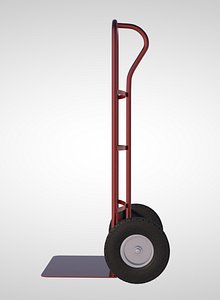 3D handtruck dolly cart