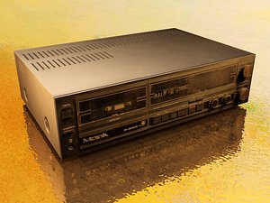 3d tape recorder model