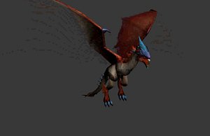 Dragon  Game Model Simple Model Mobile Games Model