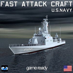3ds max fac fast attack craft