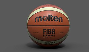 pbr molten ball 3D