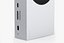 3D x-box series s console model