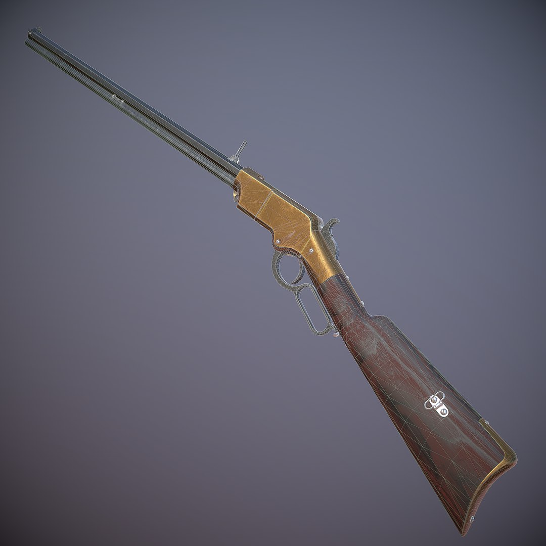 Henry Rifle 3D Model - TurboSquid 1328784