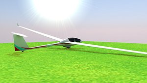 ASH 25 E Airplane