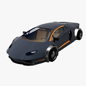 Cartoon Sport Car