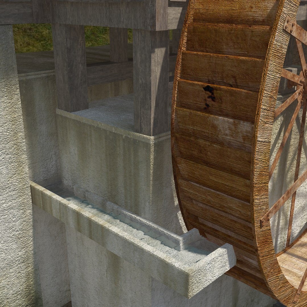 water wheel grass 3d model https://p.turbosquid.com/ts-thumb/ff/qc3c4K/FKiBYQvG/millwithwaterwheelfur_30/jpg/1406574011/1920x1080/fit_q87/28651d4004b4a78c3e4eafbe5b308c5d3103a627/millwithwaterwheelfur_30.jpg