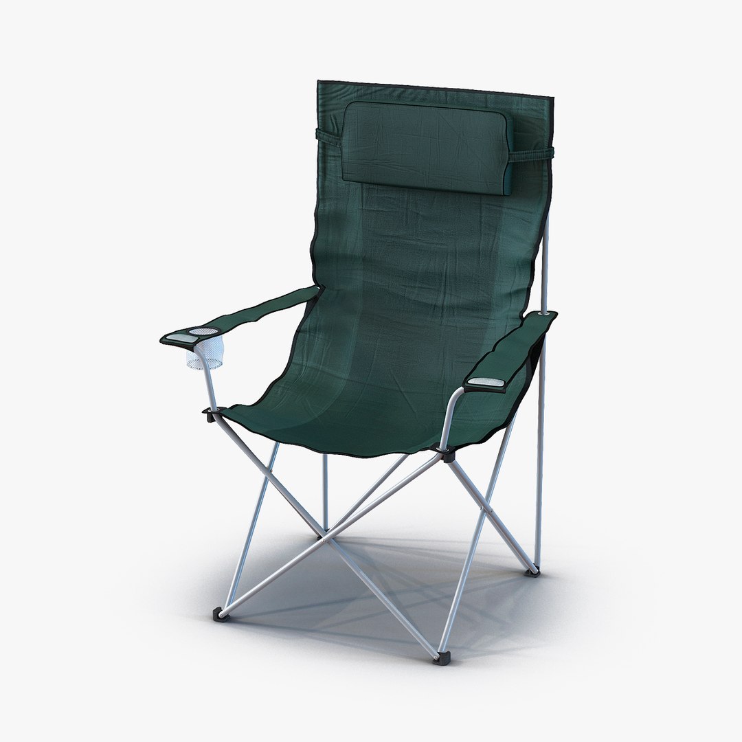 Camping Chair 2 3D model preview