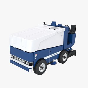 3d max zamboni ice resurfacer