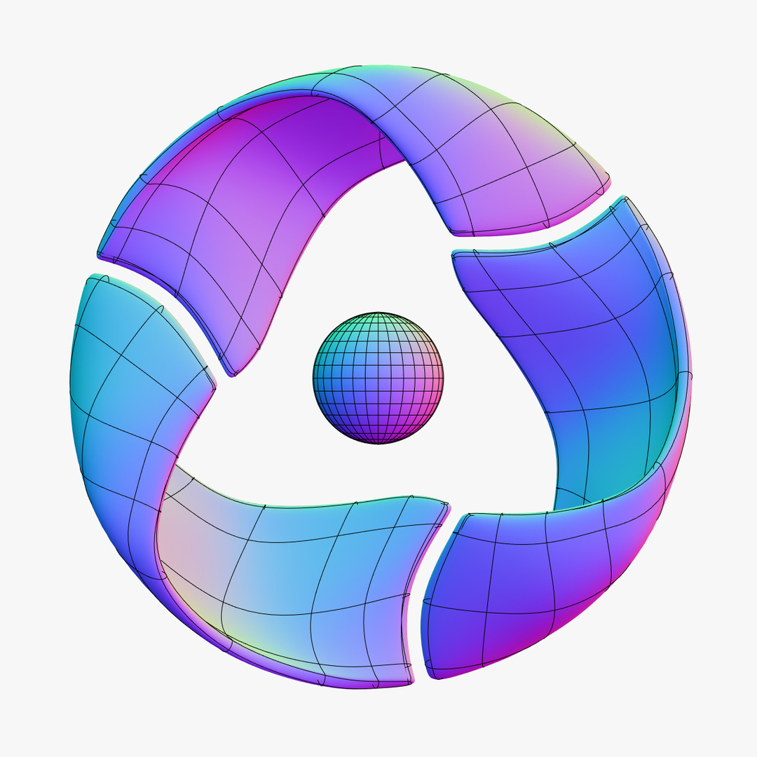 Росатом значок нарисовать