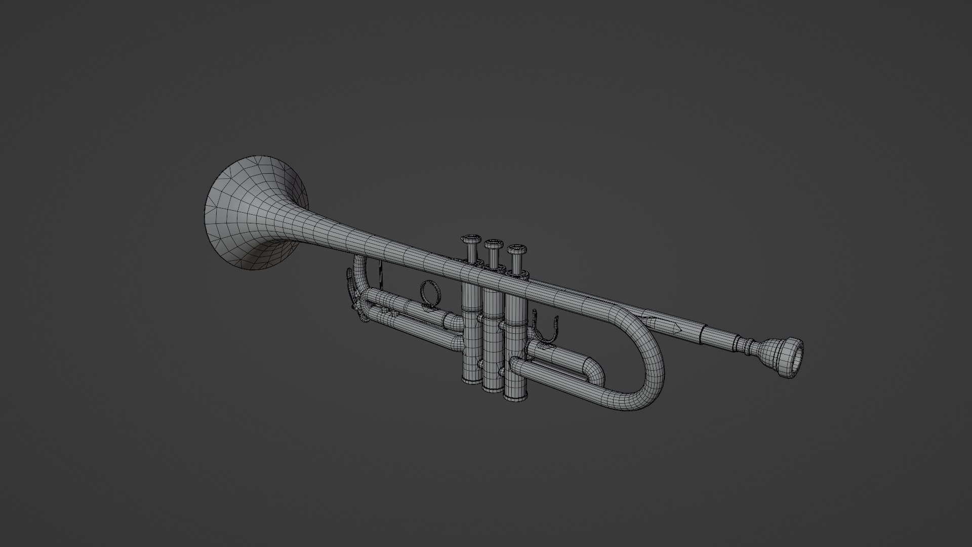 3D Model Trumpet TurboSquid 2130720