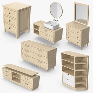 6 Furniture Models Collection