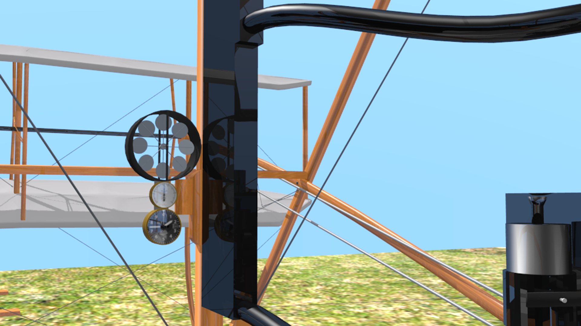 3D Wright Flyer Kitty Hawk Model - TurboSquid 1620067