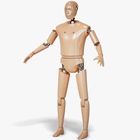 Crash Test Dummy Low Poly