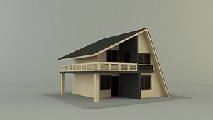 modern building villa