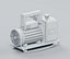 Rotary Vane Vacuum Pump with Finned Motor Oil Window and Inlet Manifold