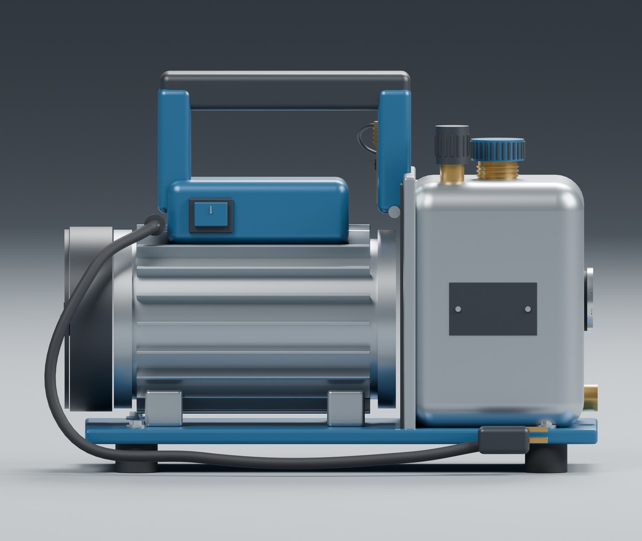 Rotary Vane Vacuum Pump with Finned Motor Oil Window and Inlet Manifold 3D model https://p.turbosquid.com/ts-thumb/fg/AD8puC/S3/03_front/jpg/1793275586/1920x1080/fit_q87/1b53f8d032be62983bd5620f8709e3ab47910886/03_front.jpg