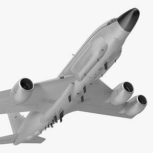 Boeing RC-135 Large Reconnaissance Aircraft Flight 3D model