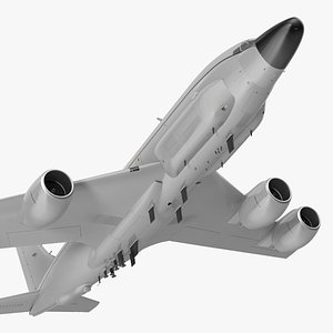 Boeing RC-135 Large Reconnaissance Aircraft Flight