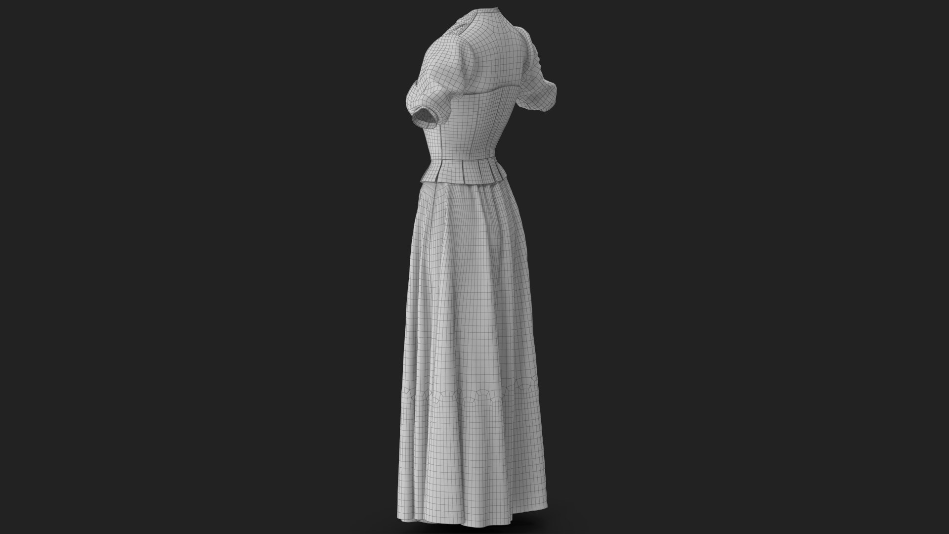 3D Corset Dress 5 model https://p.turbosquid.com/ts-thumb/fg/CxzOW4/Op/wireframe_05/jpg/1693313766/1920x1080/fit_q87/1af6bbe3aff7ccf115e7392b75965654845ca3c2/wireframe_05.jpg