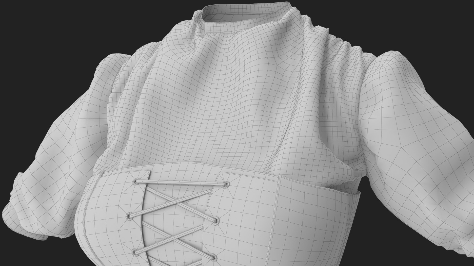 3D Corset Dress 5 model https://p.turbosquid.com/ts-thumb/fg/CxzOW4/bv/wireframe_14/jpg/1693313771/1920x1080/fit_q87/d860494703753a2b28a9d3bb6c037ec09b0cbfdd/wireframe_14.jpg