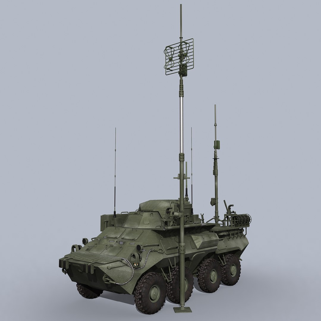 3D MP-2IME Communication Equipment Vehicle - TurboSquid 2193950