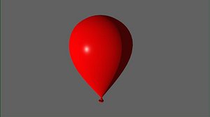 balloon rubber 3D model