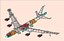 B-52H Aircraft Solid Assembly Model