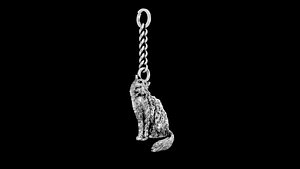 Cat key holder