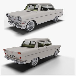 1961 Devrim Turkish car - Vintage 3D car model