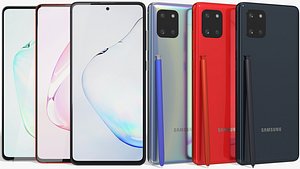 3D realistic samsung galaxy note10