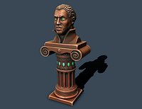 Pedestal bronze 2