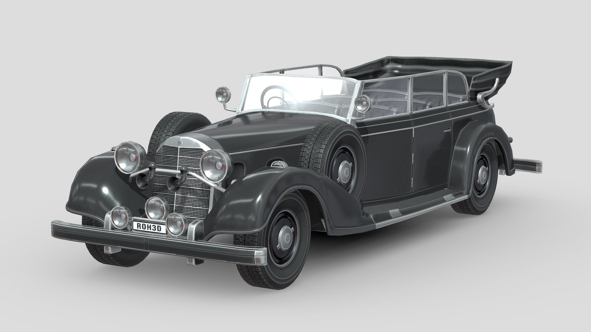 low_poly_car___mercedes_benz_7