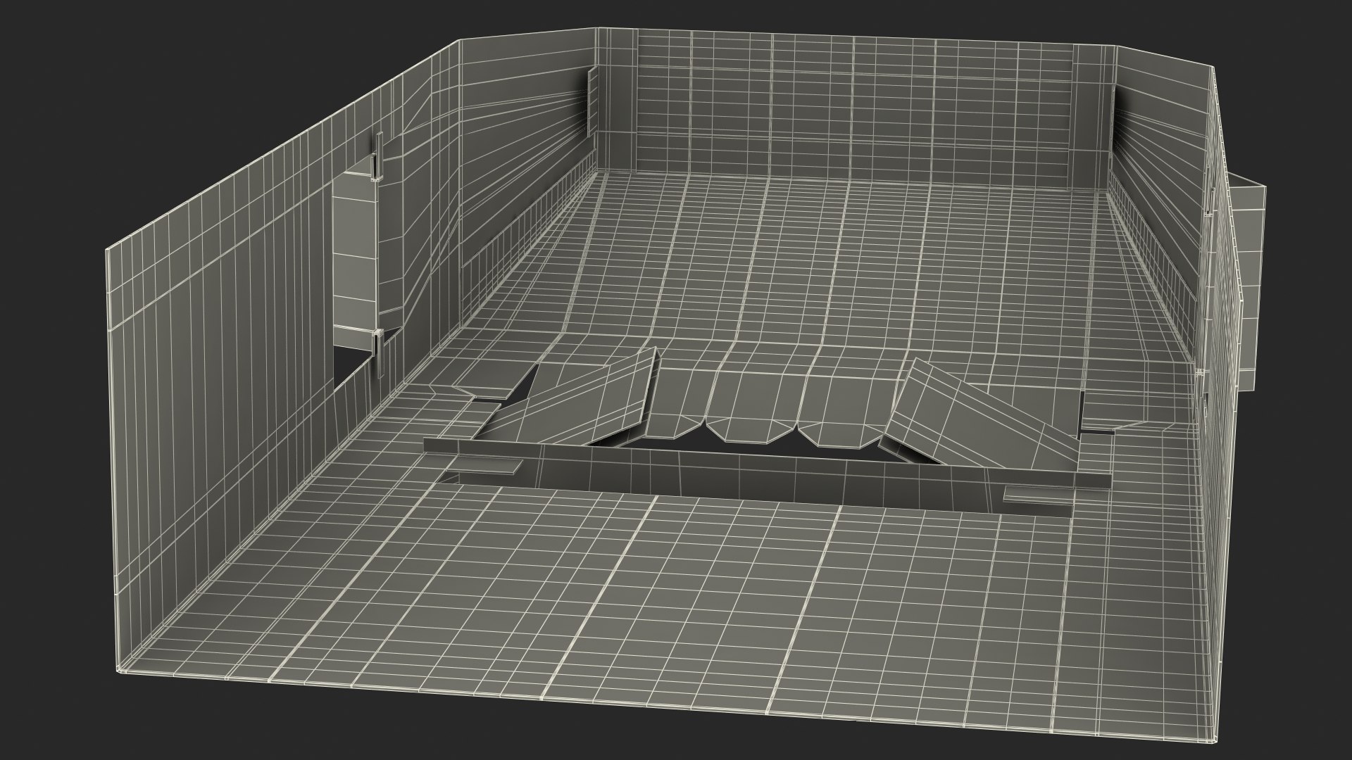 Hot Dog Booth Cardboard Stand 3D TurboSquid 1816266