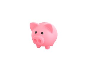 Cartoon Piggy Bank