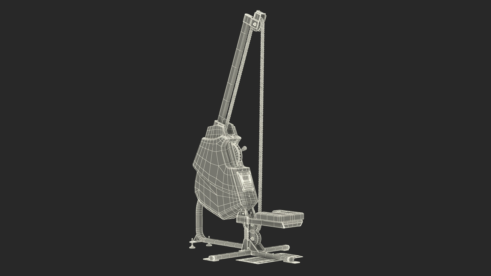 Fitness Rope Trainer model - TurboSquid 2055952