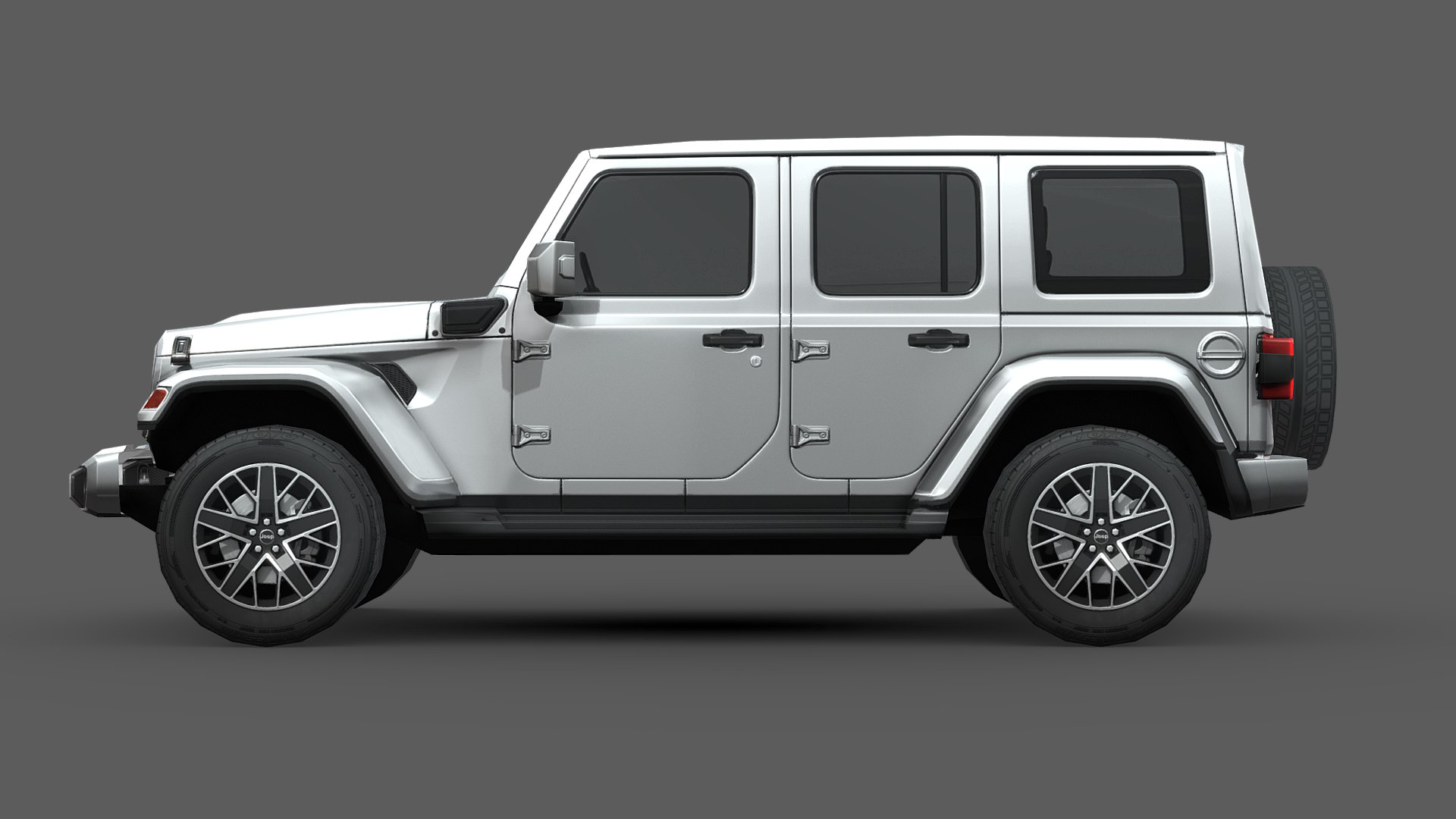 Jeep Wrangler 4xe 2024 3D model - TurboSquid 2150027